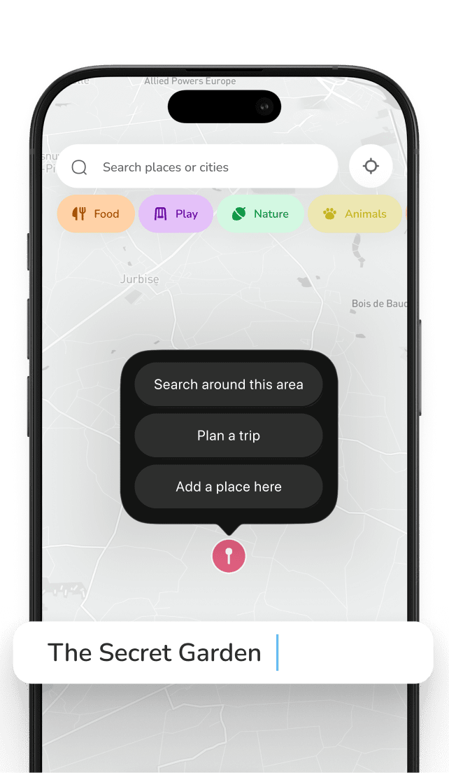 Found a hidden gem? Add it to the map