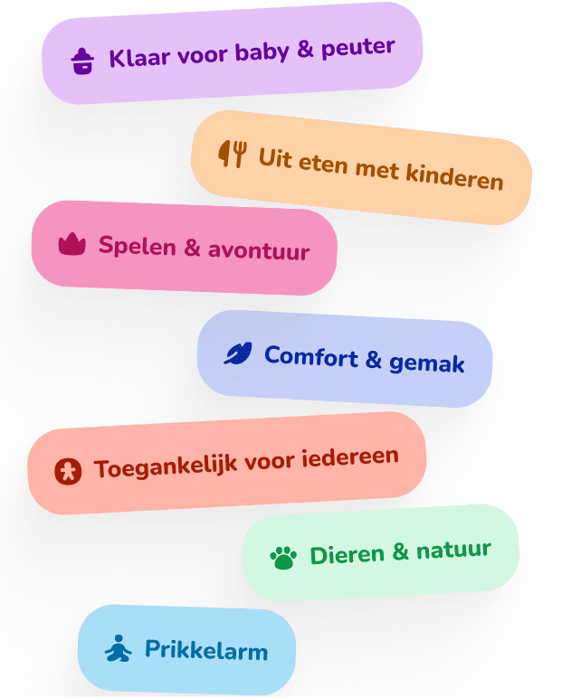Plekken die eerst bij jouw gezin passen